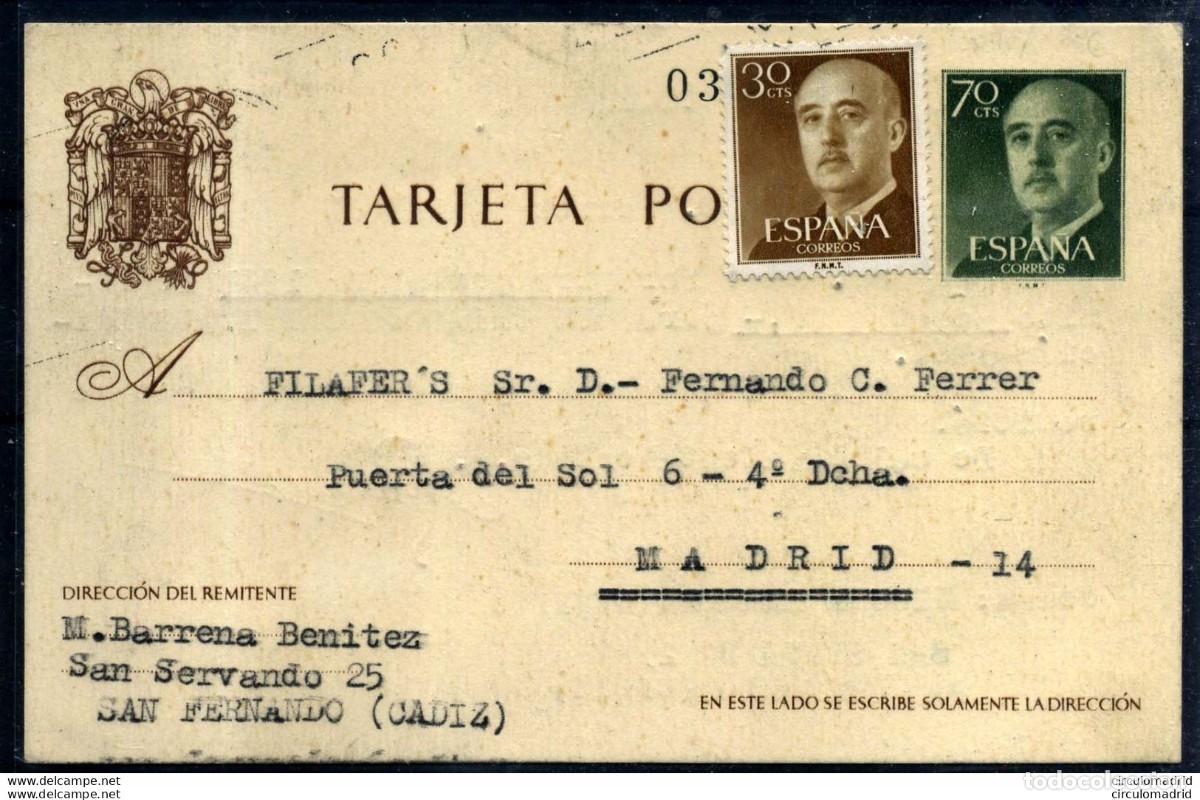 Sellos: Espa&ntilde;a (Tarjetas Postales) n&ordm; 90. A&ntilde;o 1962