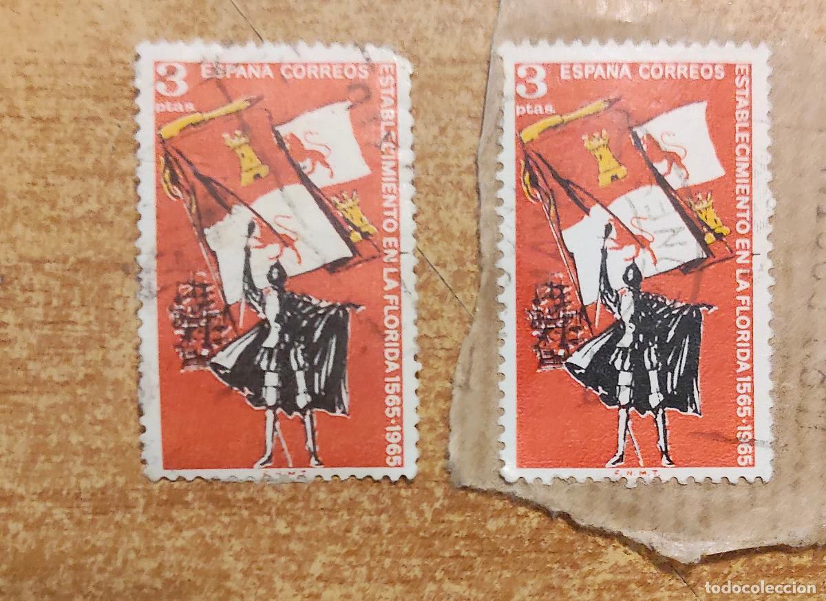 Sellos: SELLOS ESPA&Ntilde;A 1965. EDIFIL 1674. NUEVO. CENTENARIO FUNDACION SAN AGUSTIN. - 2 unid