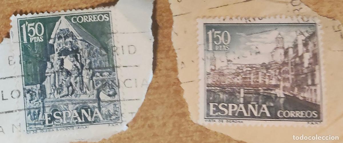 Sellos: 1877 1'50 ptas Iglesia de San Vicente Avila / Paisajes y monumentos. - 2 unidades