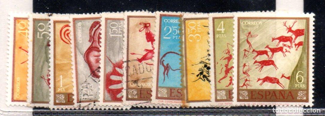 Sellos: SERIE SELLOS ESPA&Ntilde;A A&Ntilde;O 1967 PINTOR DESCONOCIDO USADOS EDIFIL N&ordm; 1779-88