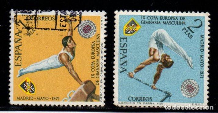 Sellos: SERIE SELLOS ESPA&Ntilde;A A&Ntilde;O 1971 DEPORTES USADOS EDIFIL N&ordm; 2034-35 COMPLETA