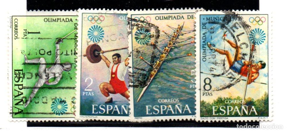 Sellos: SERIE SELLOS ESPA&Ntilde;A A&Ntilde;O 1972 DEPORTES USADOS EDIFIL N&ordm; 2098-01