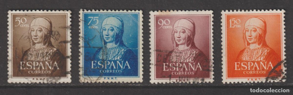 Sellos: Espa&ntilde;a Spain 1951 - Edifil 1092/1095 usado