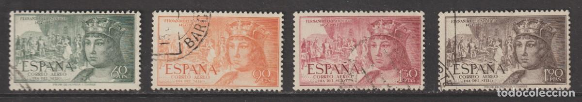 Sellos: Espa&ntilde;a Spain 1952 - Edifil 1111/1115 usado