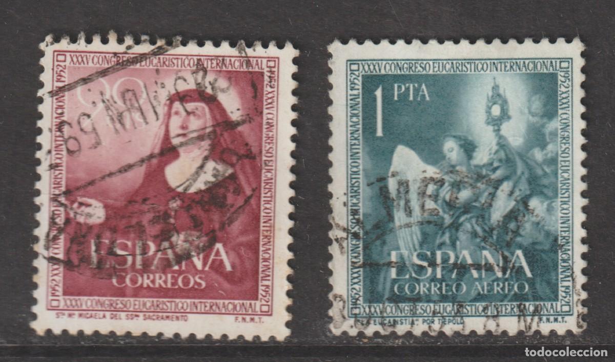 Sellos: Espa&ntilde;a Spain 1952 - Edifil 1116/1117 usado