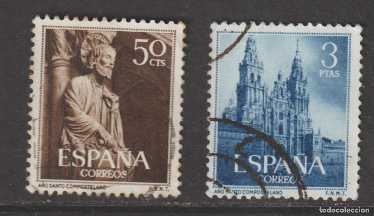 Sellos: Espa&ntilde;a Spain 1954 - Edifil 1130/1131 usado
