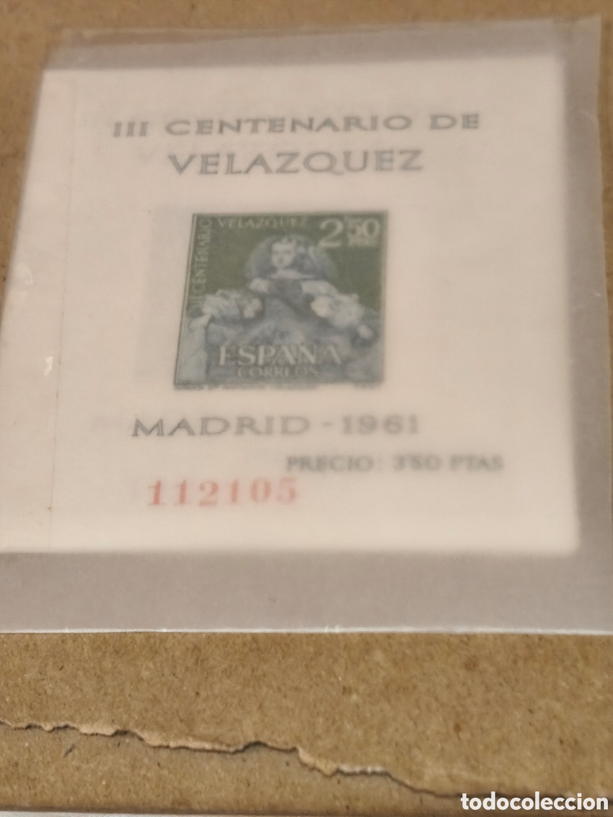 Sellos: Serie de hojitas de Vel&aacute;zquez nuevas impecables** ver imagenes