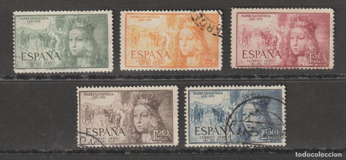 Sellos: Espa&ntilde;a Spain 1951 - Edifil 1097/1101 usado