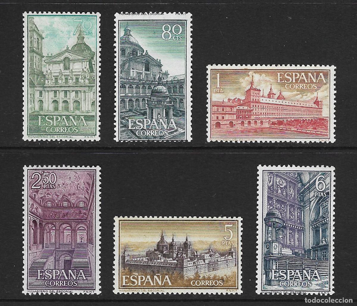 Sellos: ESPA&Ntilde;A. Edifil ns&ordm; 1382/87 nuevos y un sello defectuoso