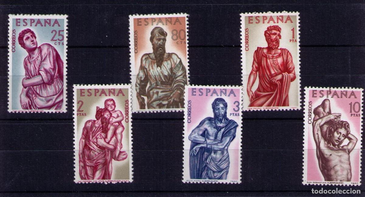 Sellos: Sellos de Espa&ntilde;a A&ntilde;o 1962 Berruguete sellos nuevos** N&ordm; Edifil 1438/43