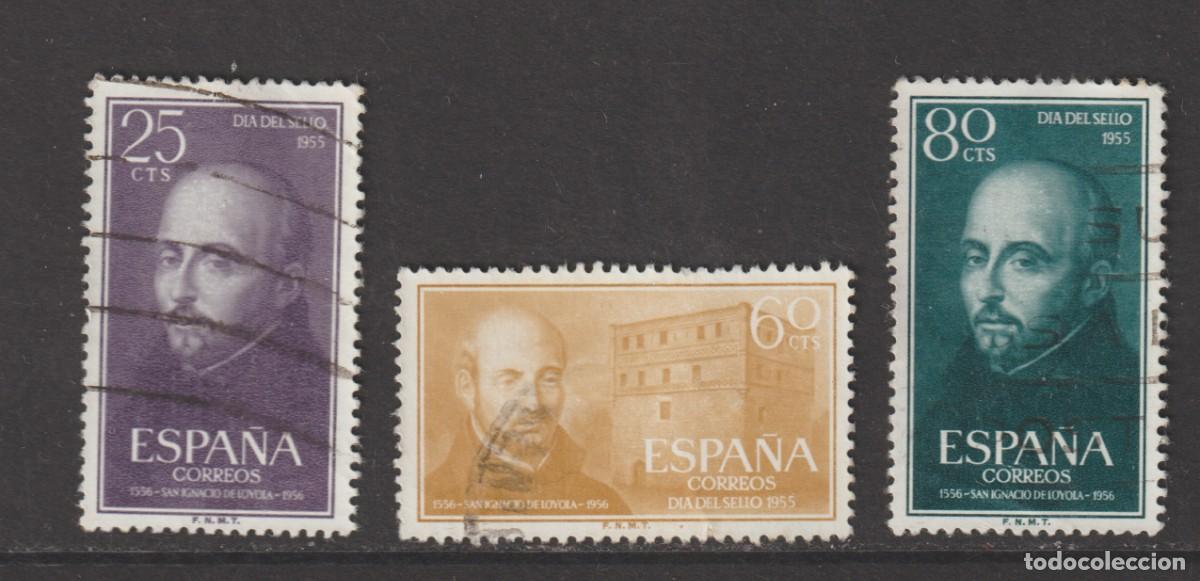 Sellos: Espa&ntilde;a Spain 1955 - Edifil 1166/1168 usado