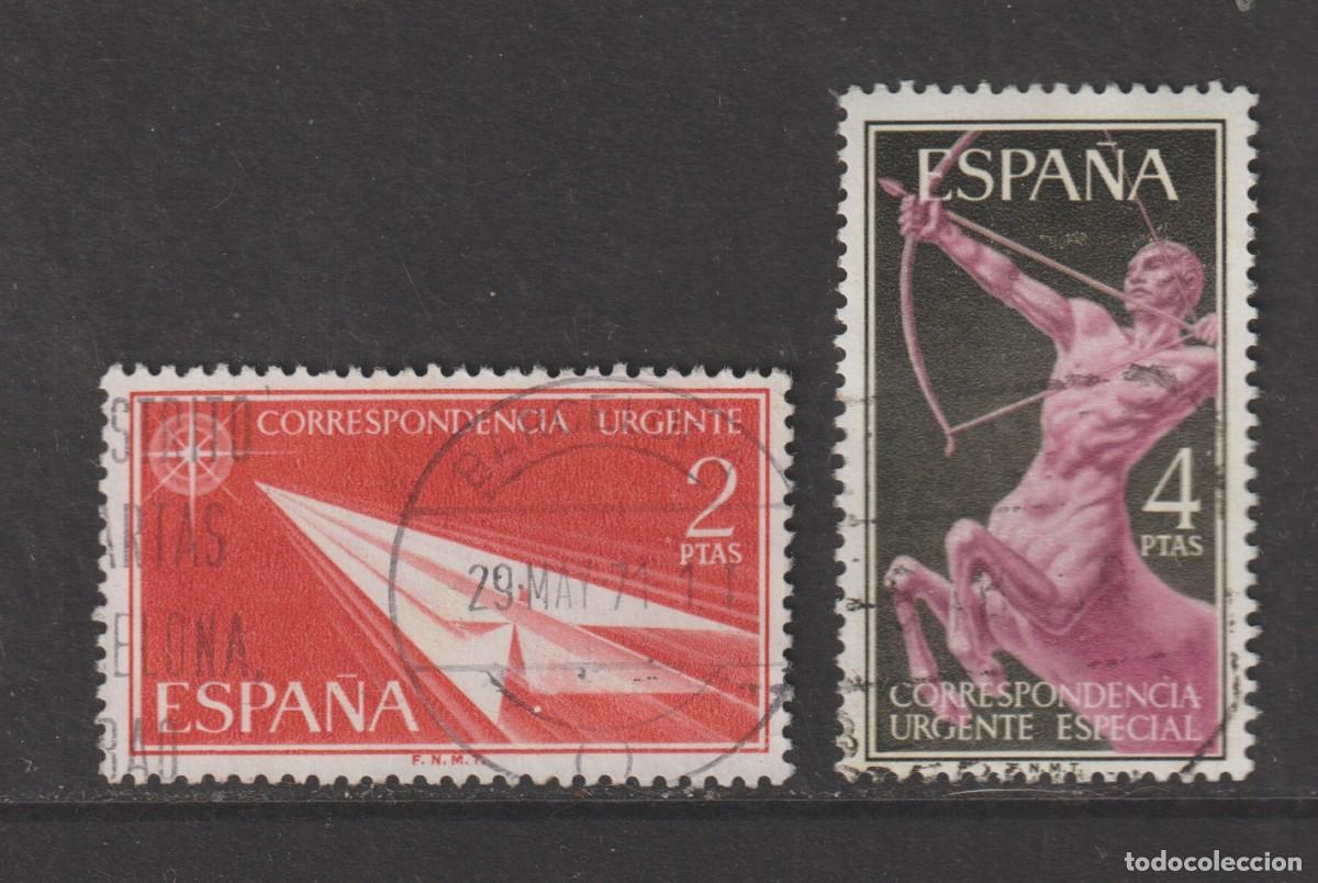 Sellos: Espa&ntilde;a Spain 1956 - Edifil 1185/1186 usado