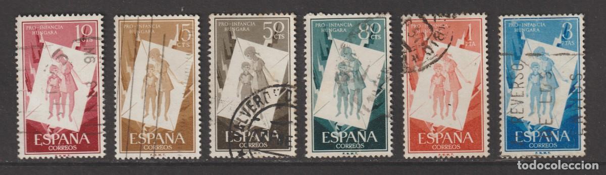 Sellos: Espa&ntilde;a Spain 1956 - Edifil 1200/1205 usado