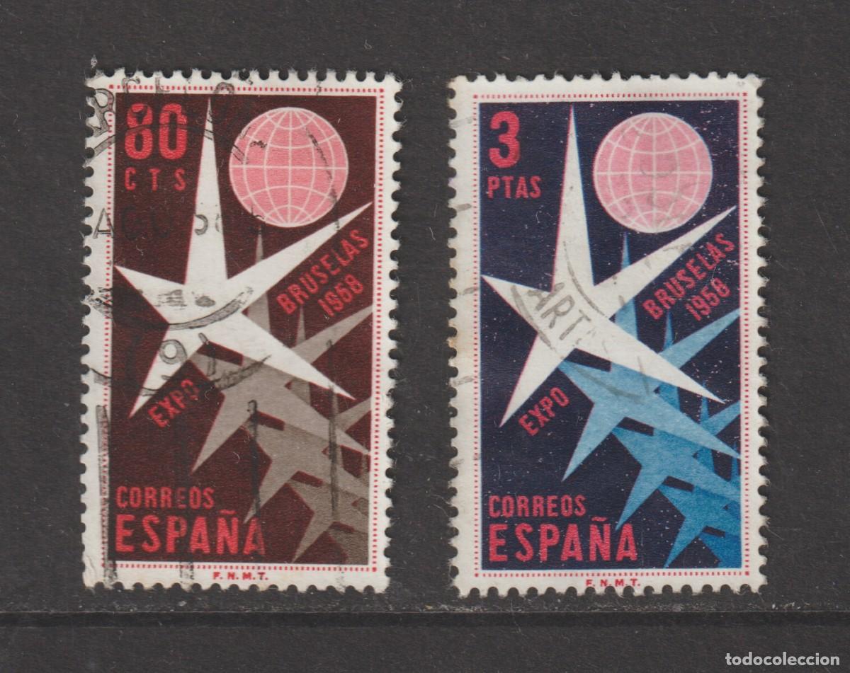 Sellos: Espa&ntilde;a Spain 1958 - Edifil 1220/1221 usado