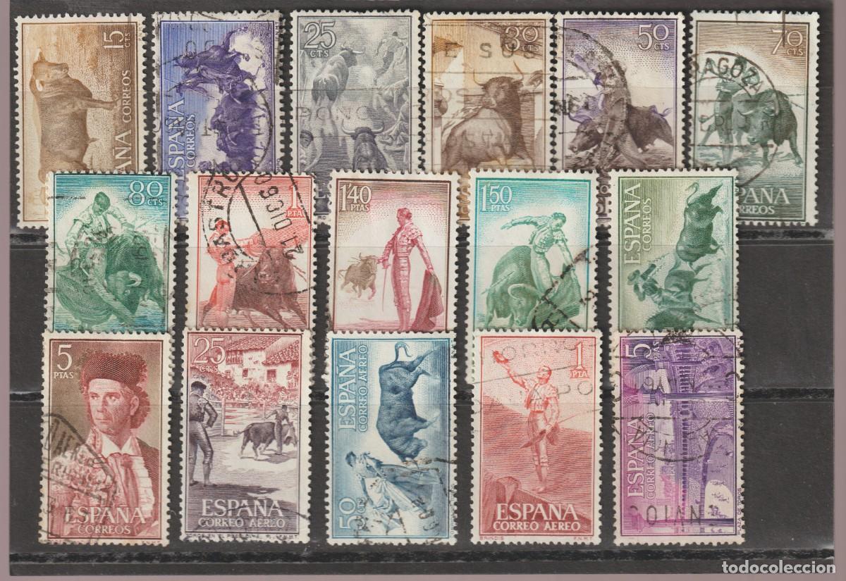 Sellos: Espa&ntilde;a Spain 1960 - Edifil 1254/1269 usado