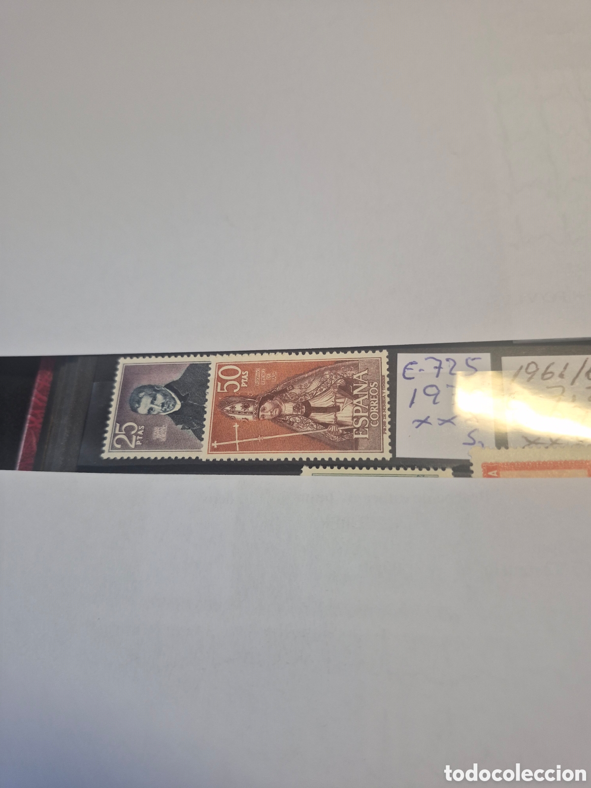 Sellos: Serie personajes edifil 1961/2