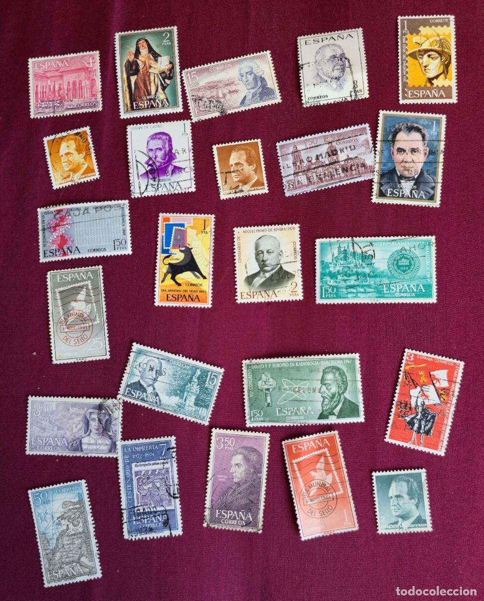 Sellos: Lote sellos usados de Espa&ntilde;a. Diversos a&ntilde;os