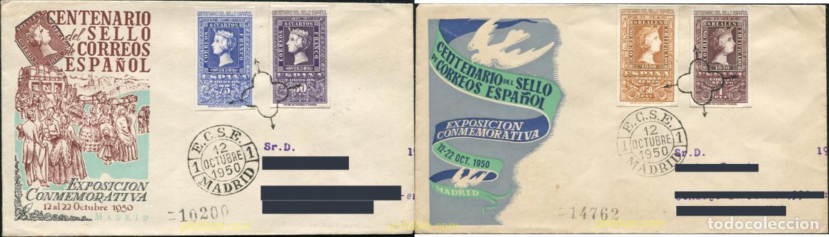 Sellos: 729639 MNH ESPA&Ntilde;A 1950 CENTENARIO DEL SELLO ESPA&Ntilde;OL
