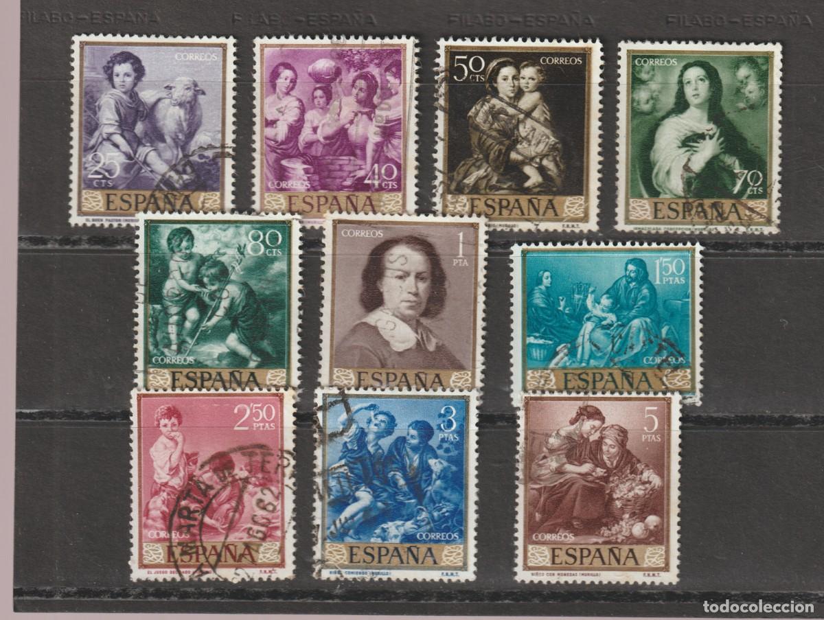 Sellos: Espa&ntilde;a Spain 1960 - Edifil 1270/1279 usado