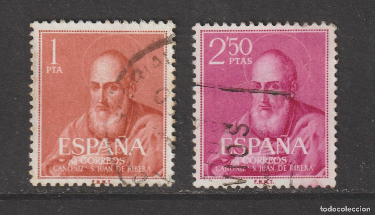 Sellos: Espa&ntilde;a Spain 1960 - Edifil 1292/1293 usado