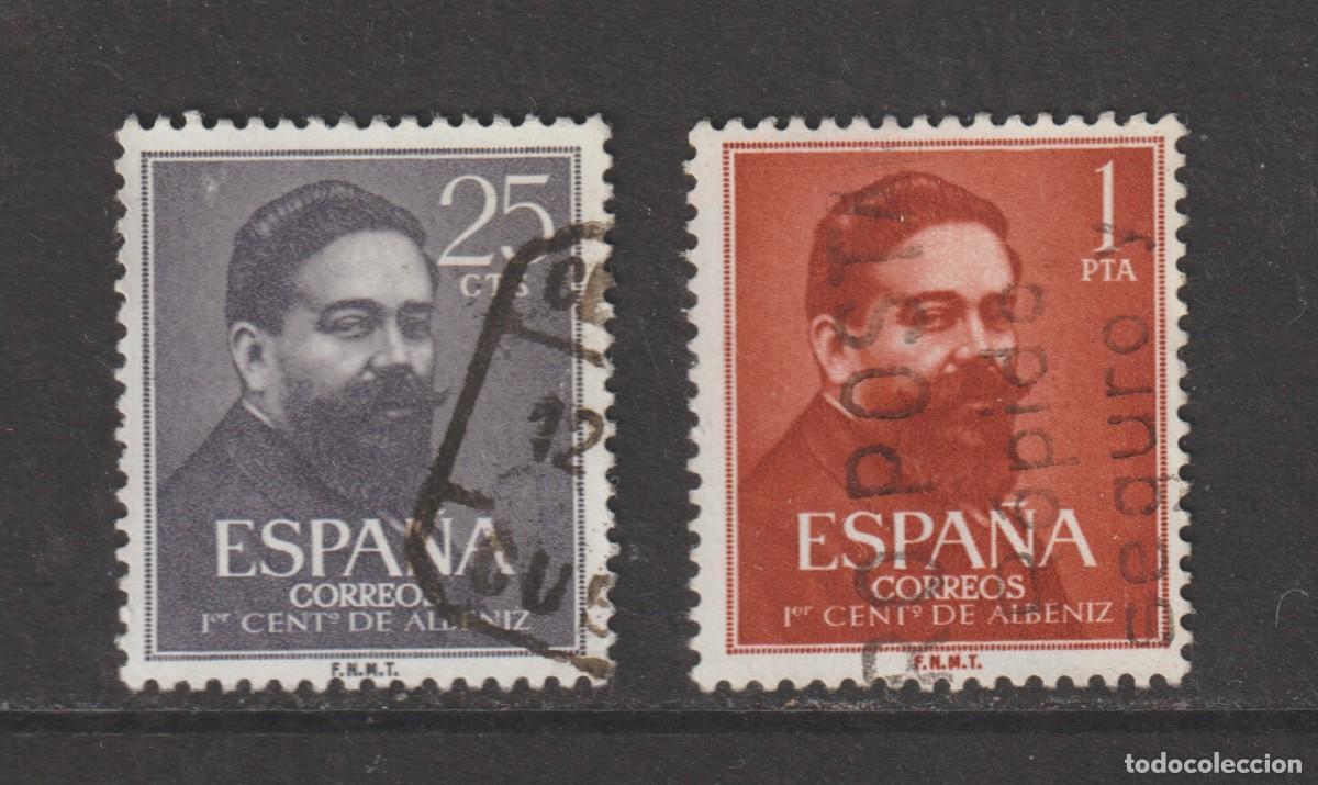 Sellos: Espa&ntilde;a Spain 1960 - Edifil 1320/1321 usado