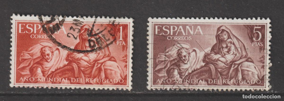 Sellos: Espa&ntilde;a Spain 1961 - Edifil 1326/1327 usado