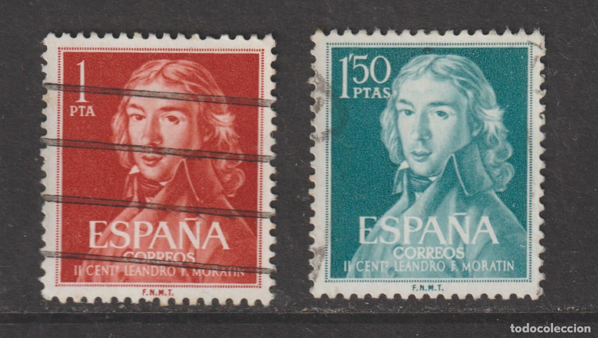 Sellos: Espa&ntilde;a Spain 1961 - Edifil 1328/1329 usado