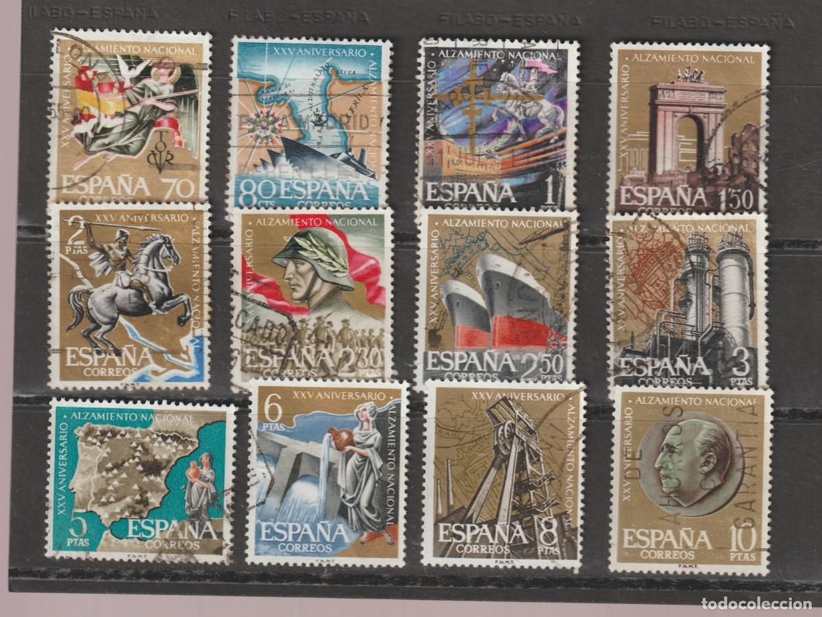 Sellos: Espa&ntilde;a Spain 1961 - Edifil 1353/1364 usado