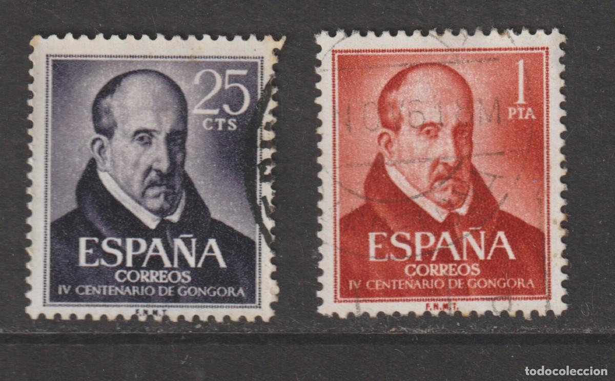 Sellos: Espa&ntilde;a Spain 1961 - Edifil 1369/1370 usado