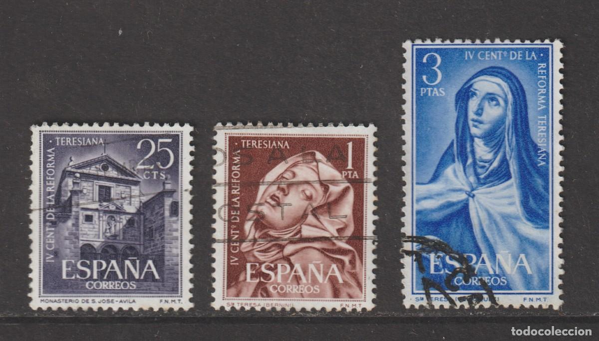 Sellos: Espa&ntilde;a Spain 1962 - Edifil 1428/1430 usado