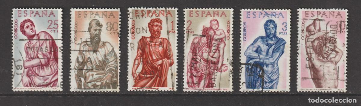 Sellos: Espa&ntilde;a Spain 1962 - Edifil 1438/1443 usado
