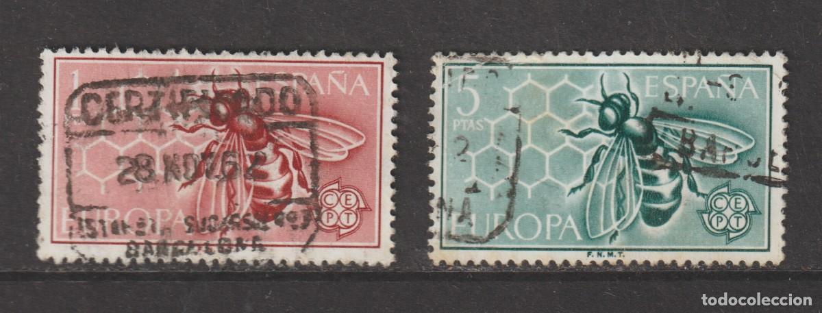 Sellos: Espa&ntilde;a Spain 1962 - Europa CEPT Edifil 1448/1449 usado