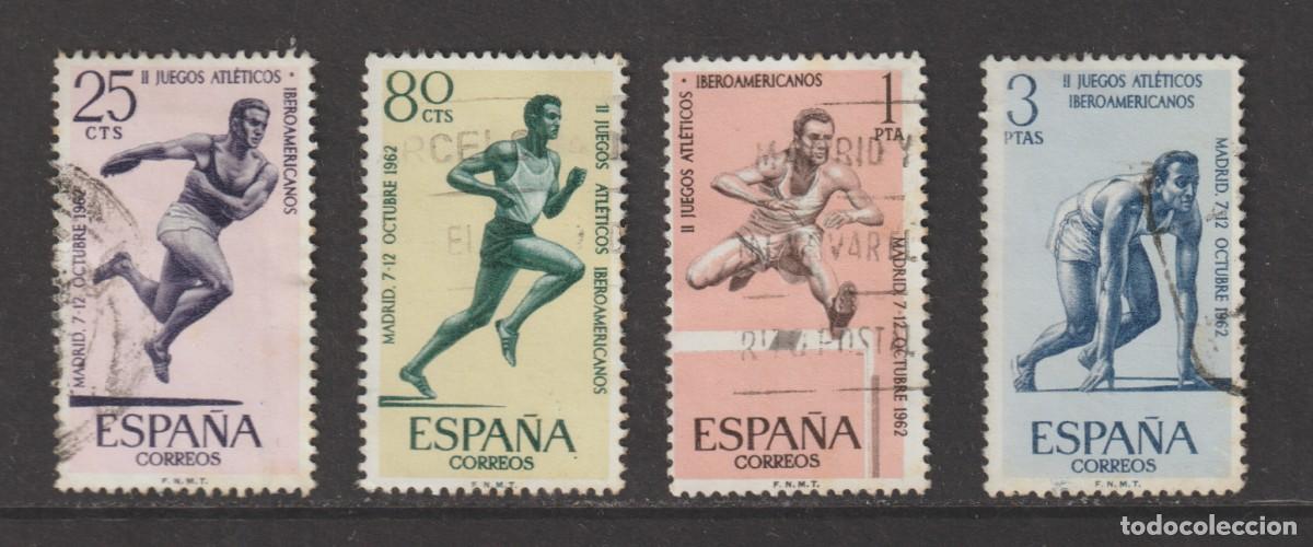 Sellos: Espa&ntilde;a Spain 1962 - Edifil 1450/1453 usado