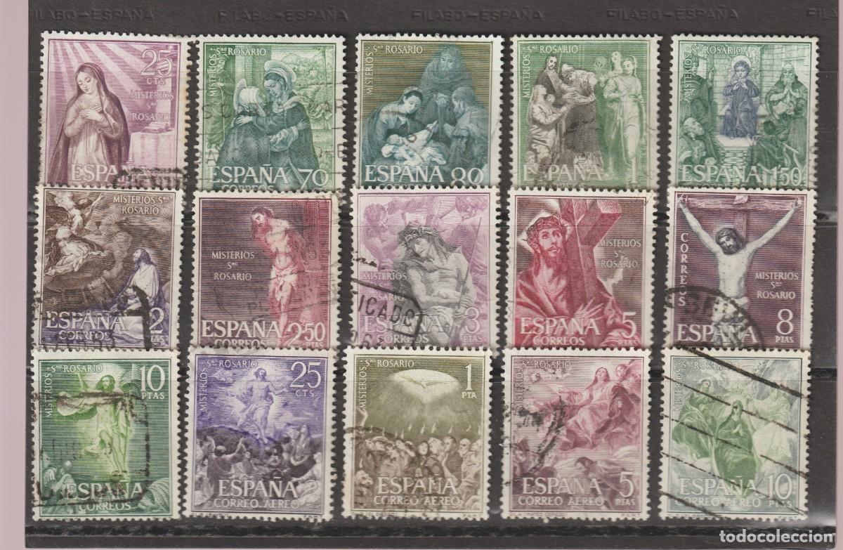 Sellos: Espa&ntilde;a Spain 1962 - Edifil 1463/1477 usado