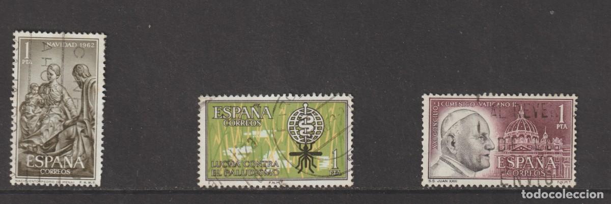 Sellos: Espa&ntilde;a Spain 1962 - Edifil 1478/1480 usado