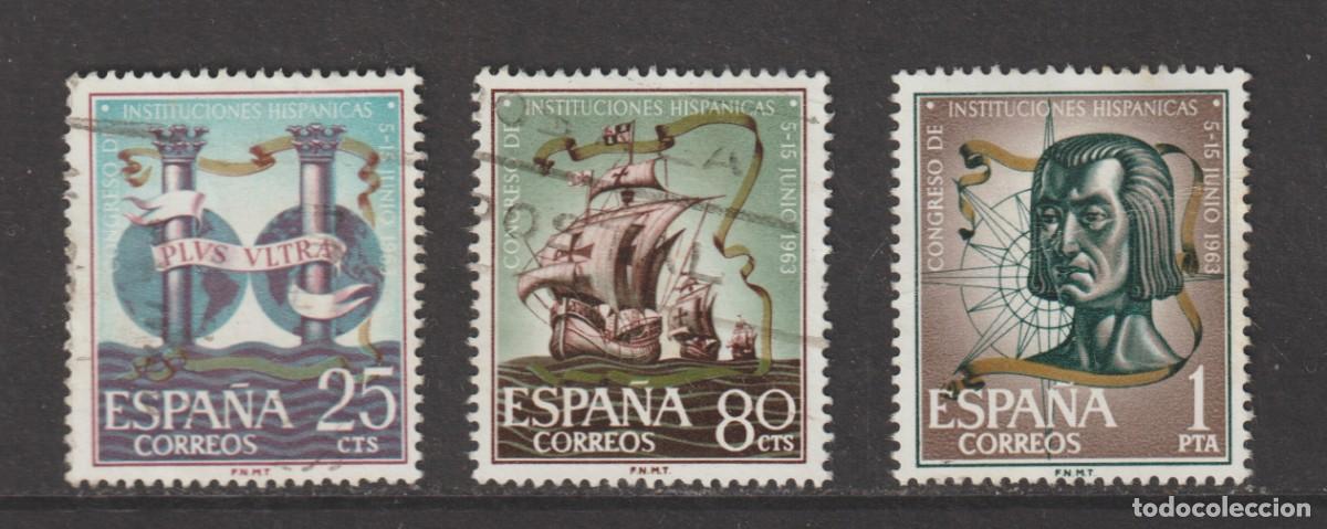 Sellos: Espa&ntilde;a Spain 1963 - Edifil 1513/1515 usado