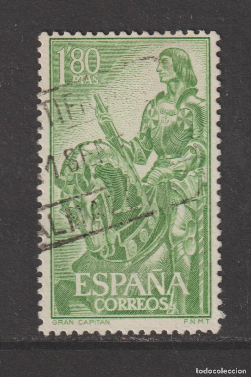 Sellos: Espa&ntilde;a Spain 1957 - Edifil 1209 usado - Foto 1