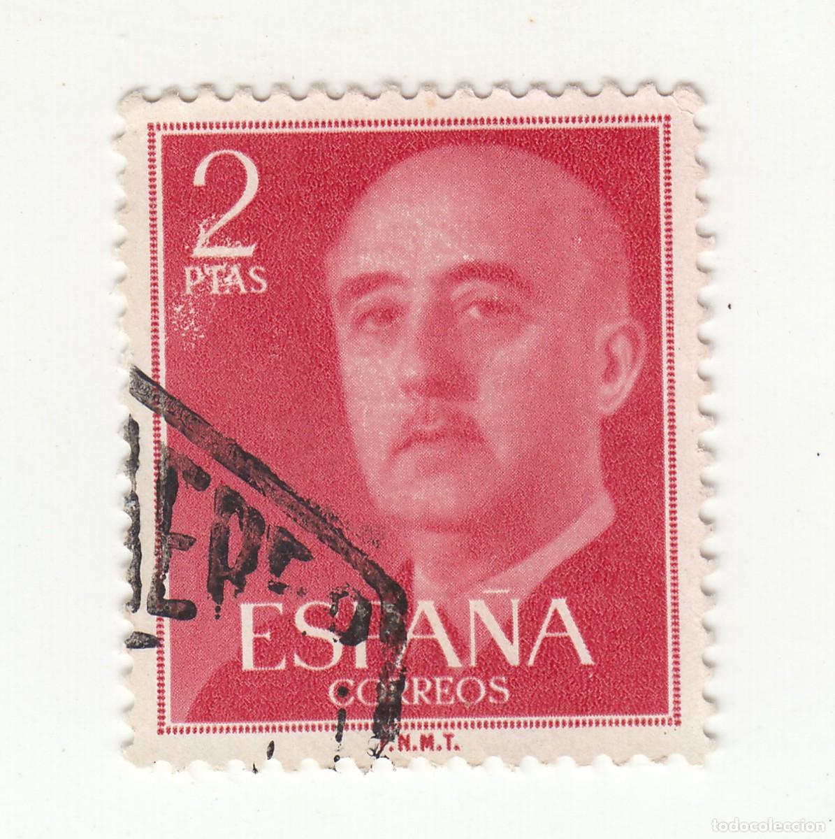 Sellos: 1955 SELLO 2 PTS COLOR ROJO FRANCO