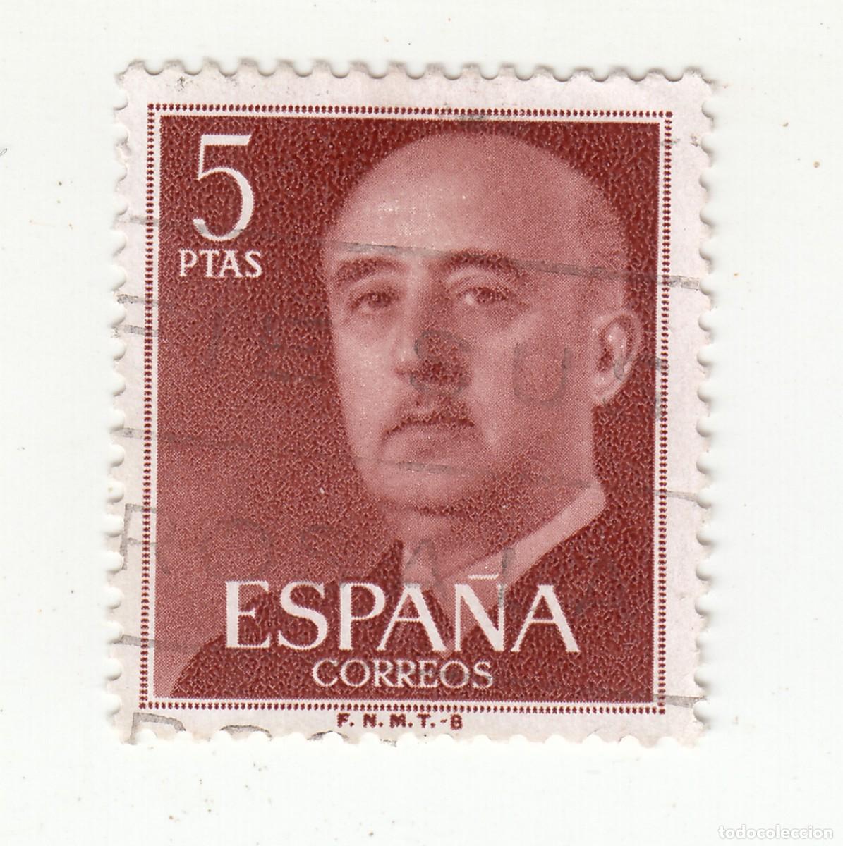 Sellos: 1960 SELLO 5 PTS FNMT B. FRANCO CONGRESO INTERNACIONAL FILATELIA