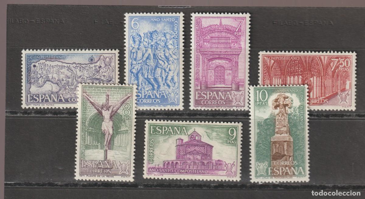 Sellos: Espa&ntilde;a Spain 1971 - Edifil 2047/2053 mnh**