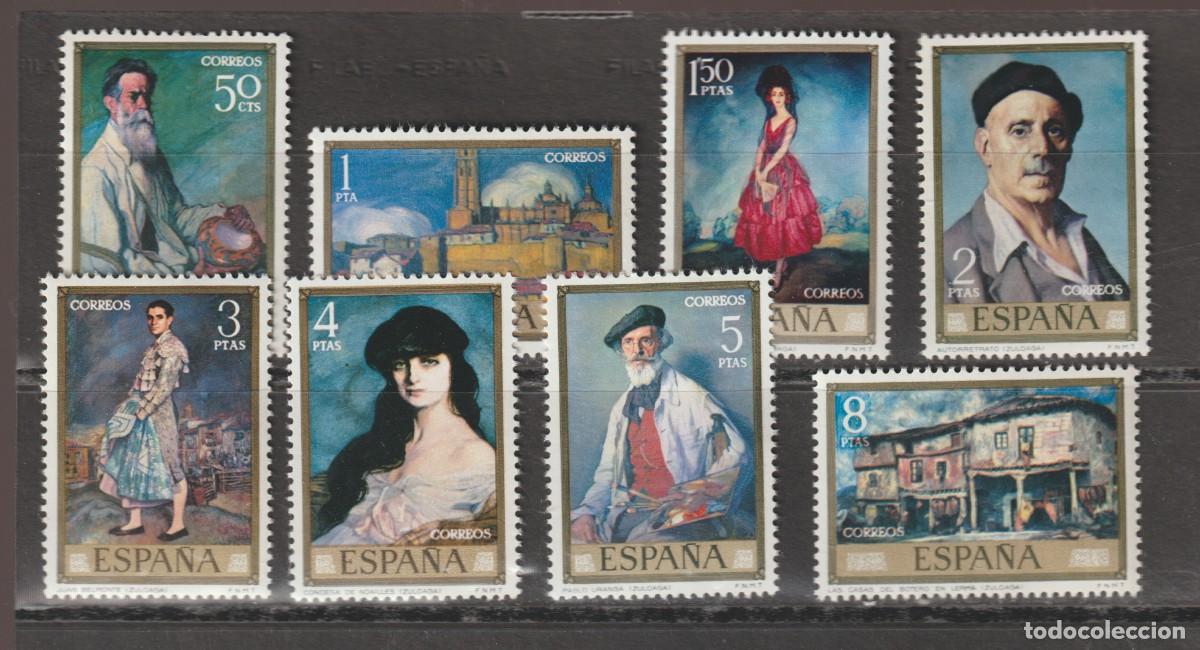 Sellos: Espa&ntilde;a Spain 1971 - Pintura, Ignacio Zuloaga Edifil 2019/2026 mnh**