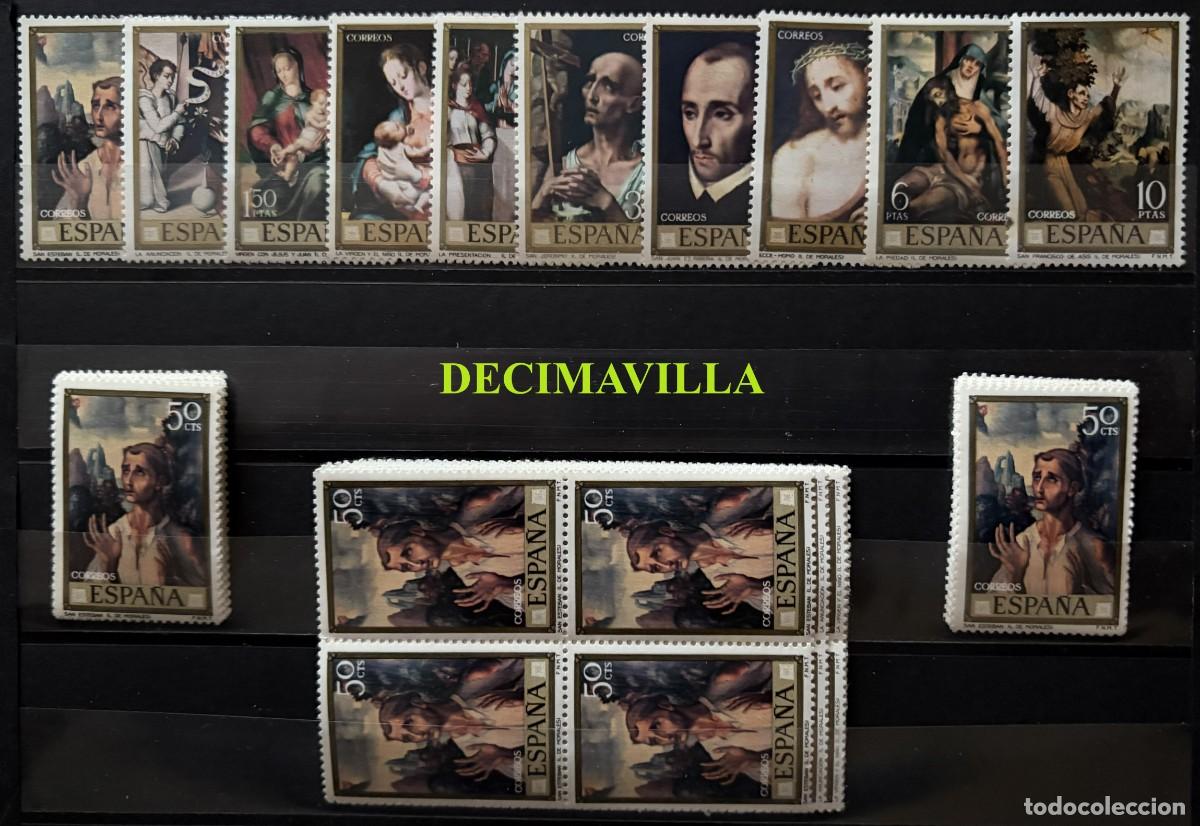 Sellos: ESP262, ESPA&Ntilde;A, SPAIN, A&Ntilde;O 1970, EDIFIL 1963/72, LUIS DE MORALES &ldquo;EL DIVINO&rdquo;, 7 SERIES