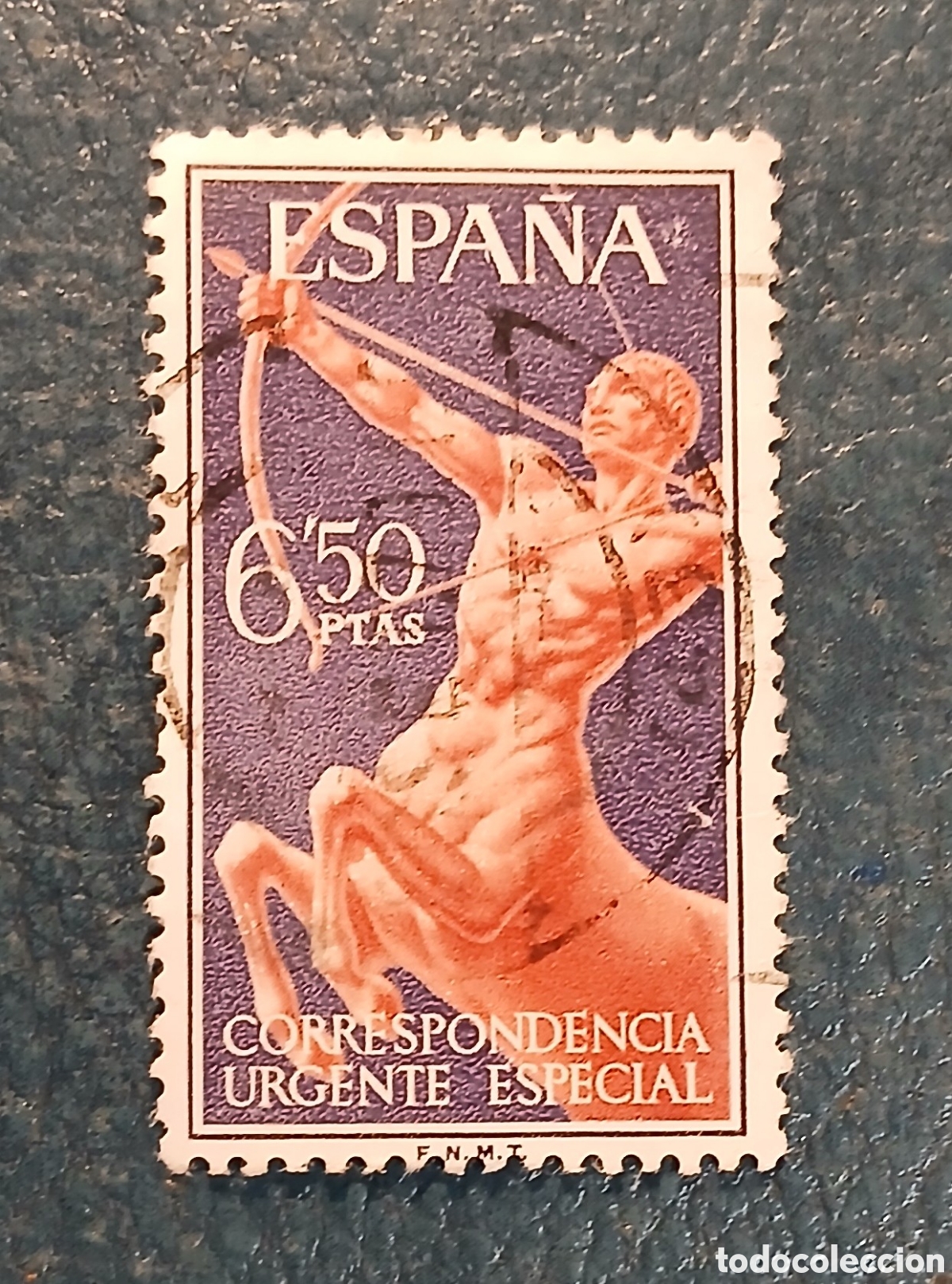 Sellos: 1 sello Espa&ntilde;a 1966 Correspondencia urgente