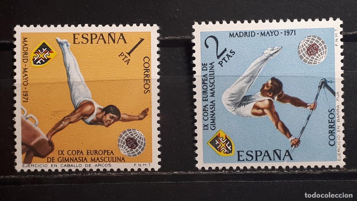 Sellos: Espa&ntilde;a ** 1971. Edifil 2034/35 - Foto 1