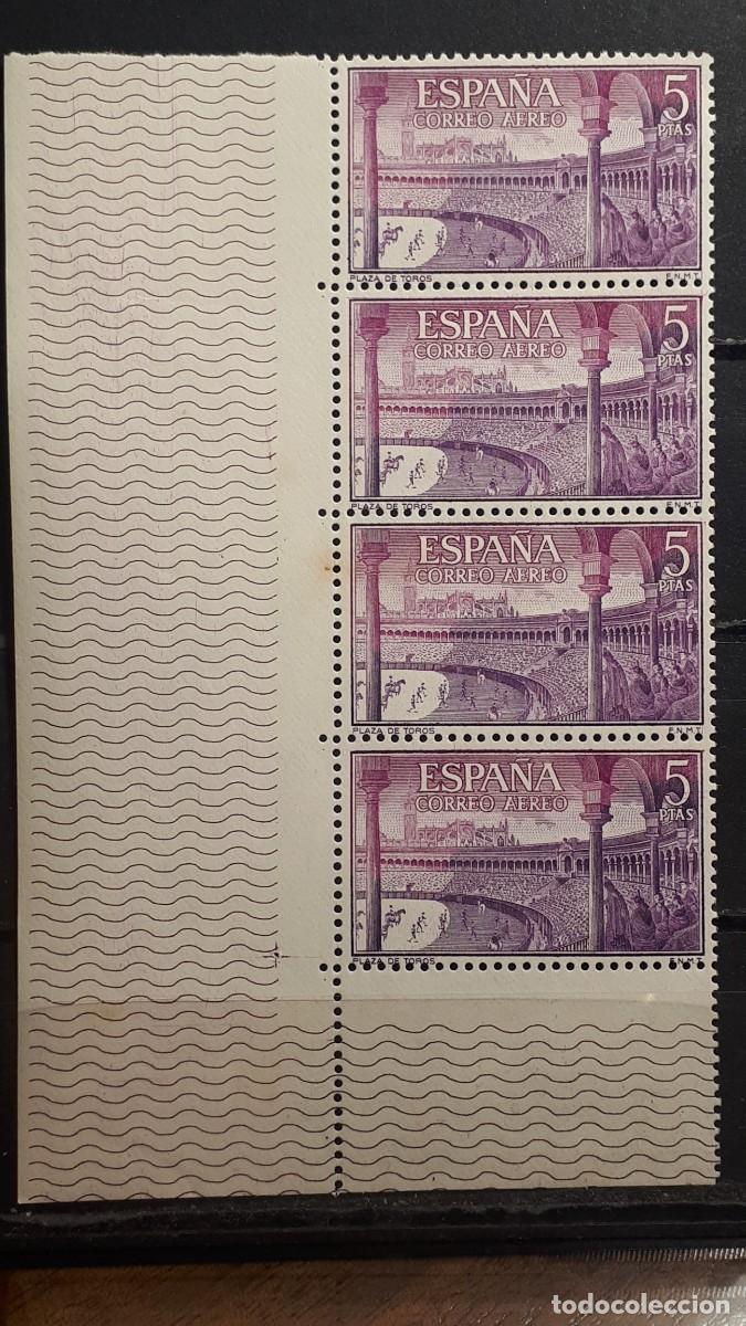 Sellos: ESPA&Ntilde;A A&ntilde;o 1960 * * EDIFIL. - 1269 BLOQUE DE 4. - Foto 1