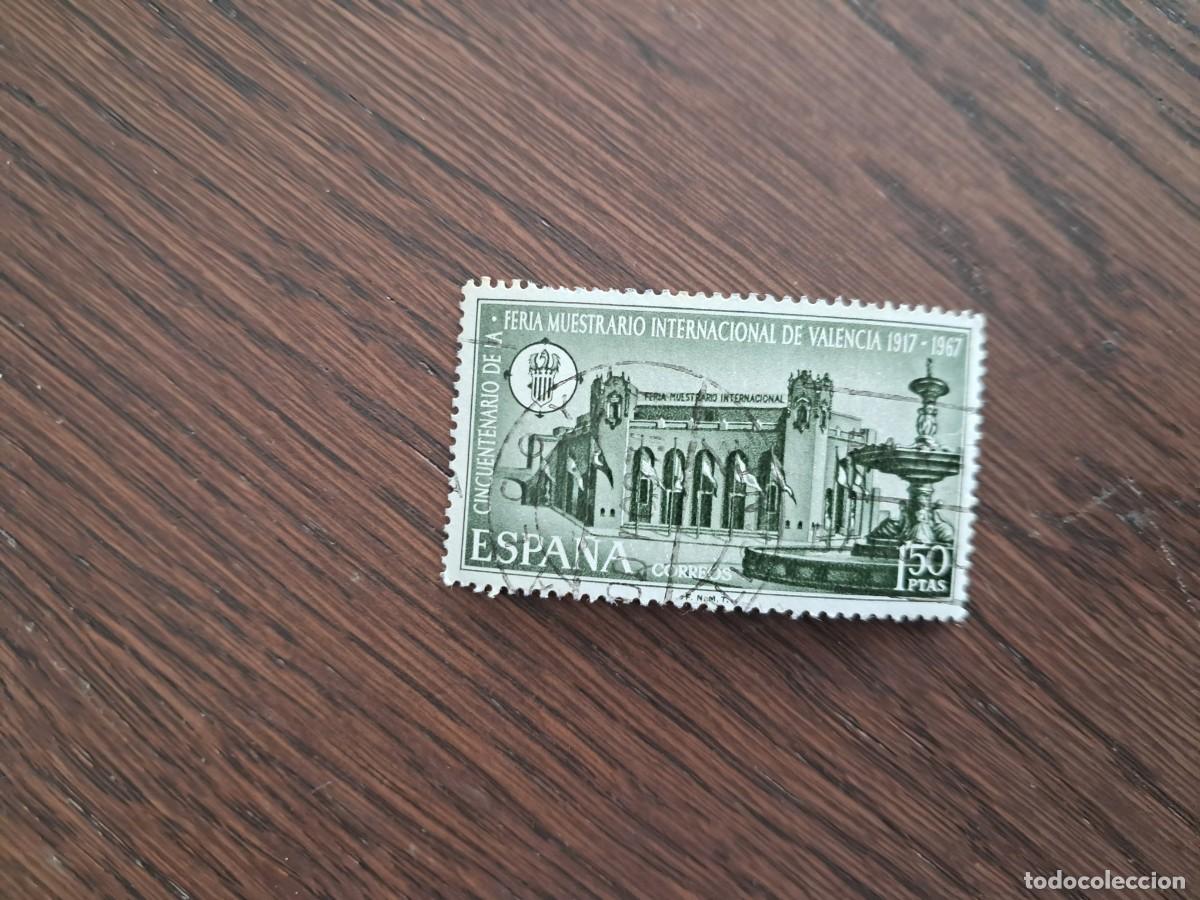 Sellos: sello de Espa&ntilde;a, aniversario de la feria de Valencia, edifil 1797, a&ntilde;o 1967