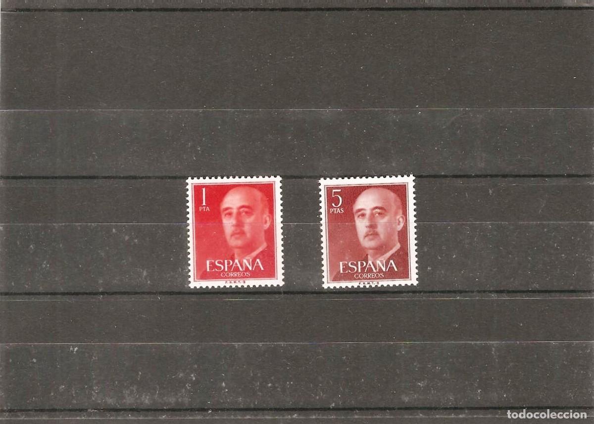 Sellos: Sellos de Espa&ntilde;a A&ntilde;o 1960 General Franco Sellos nuevos** N&ordm; Edifil 1290/91