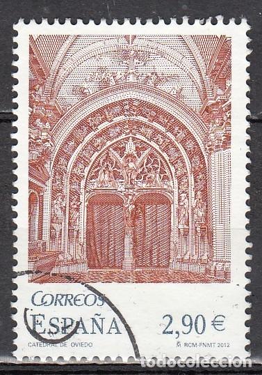 Sellos: ESPA&Ntilde;A 2012 - Edifil 4736 &ordm; USADO - Catedral de Oviedo