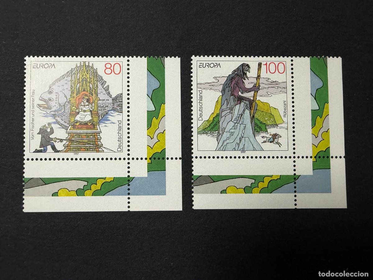 Sellos: ALEMANIA DDR, 1975. YVERT 1747. EUROPA CEPTO. SERIE COMPLETA. NUEVOS. SIN FIJASELLOS