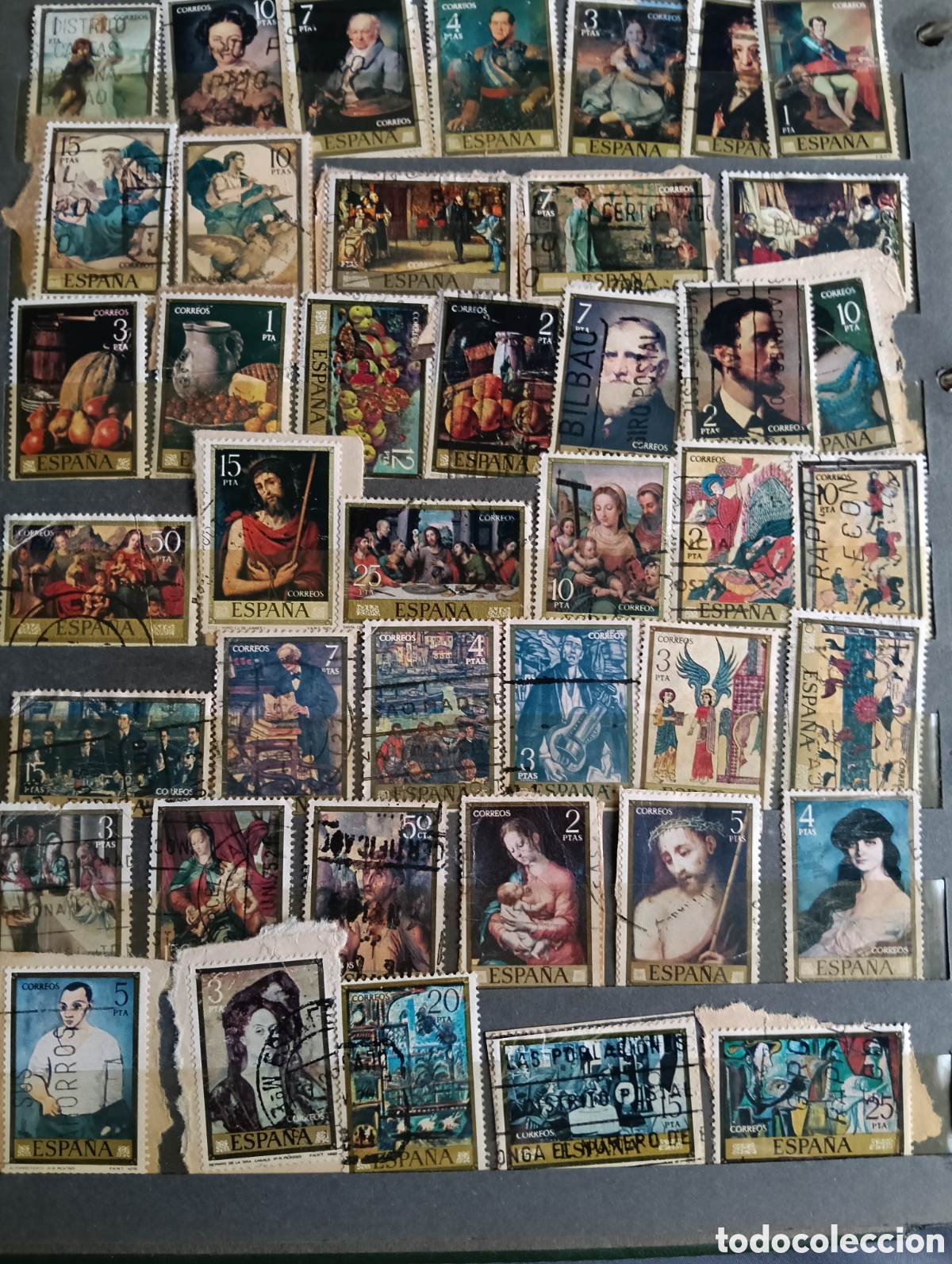 Sellos: Sellos usados lote antiguos - Foto 6